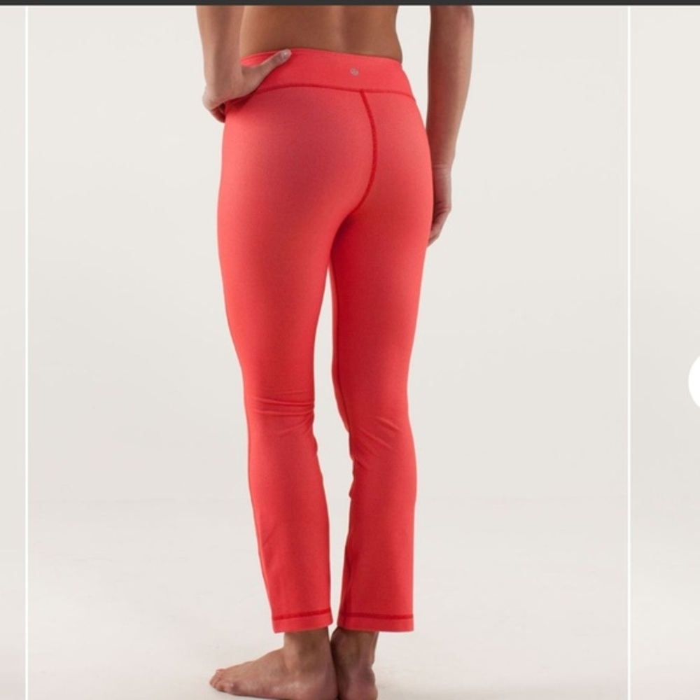 Lululemon P.Y.B Pant *Denim Love Red size 6